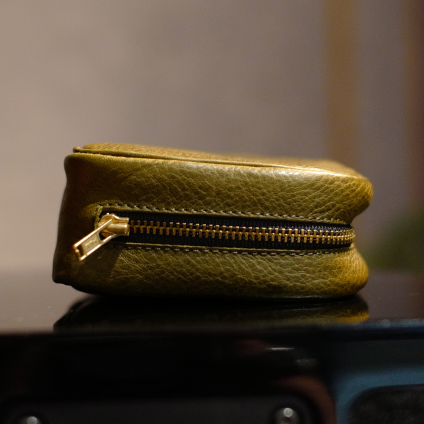 Subtonic OLIVE Handmade Leather IEM Pouch